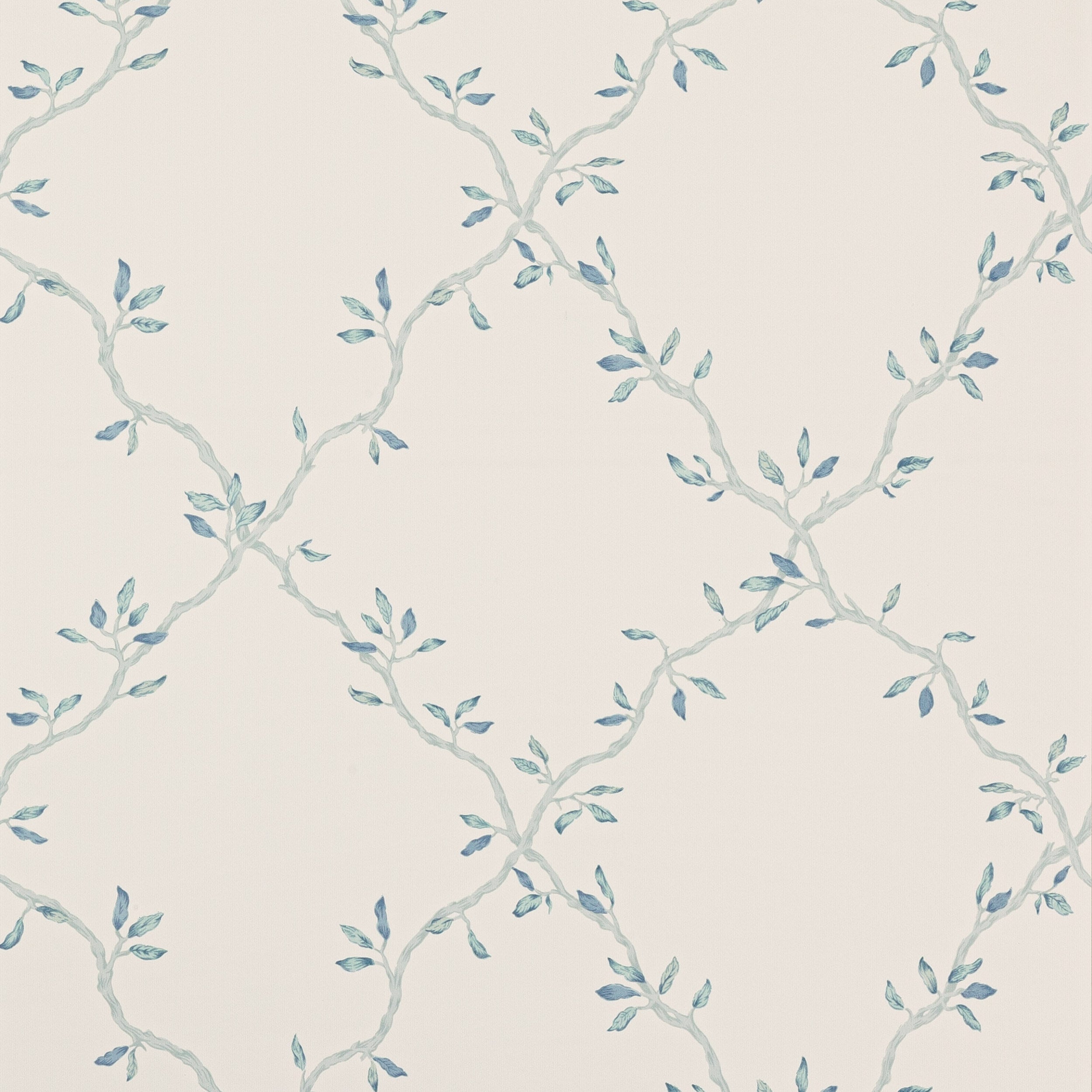 Colefax and Fowler - Leaf Trellis Old Blue
