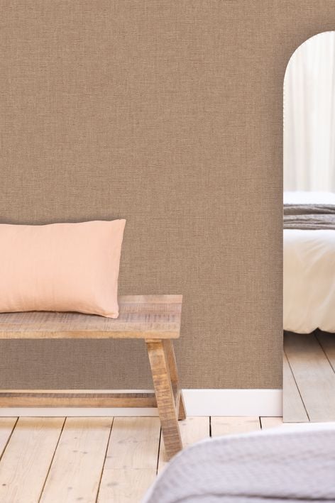 Caselio - Uni Mat Marron Glace Linen Edition 2