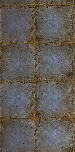 Zoffany - Lustre Tile Sapphire The Muse Wallcoverings