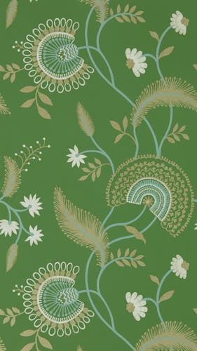 Sanderson - Hakimi Emerald Caspian Wallpapers