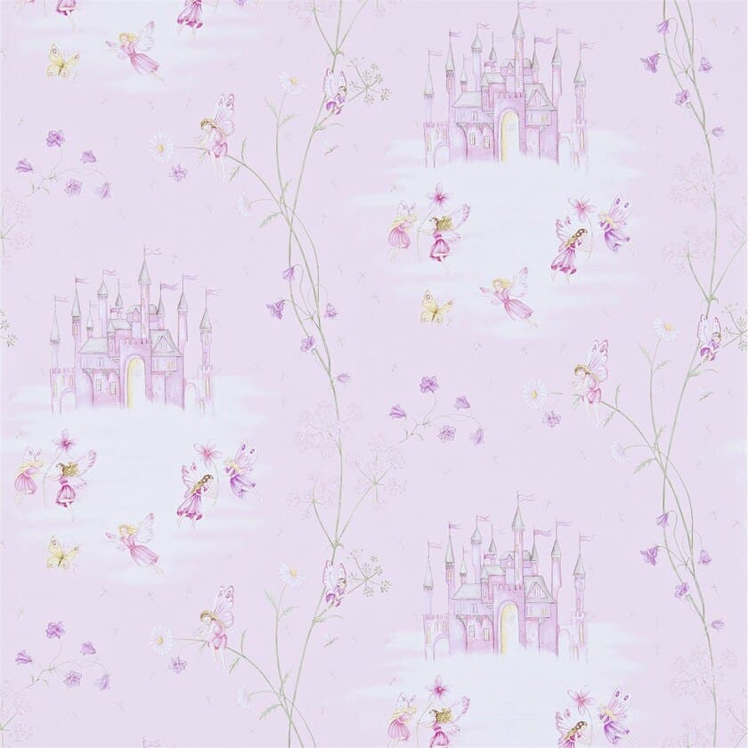 Fairy Castle Pink Abracazoo Wallpapers
