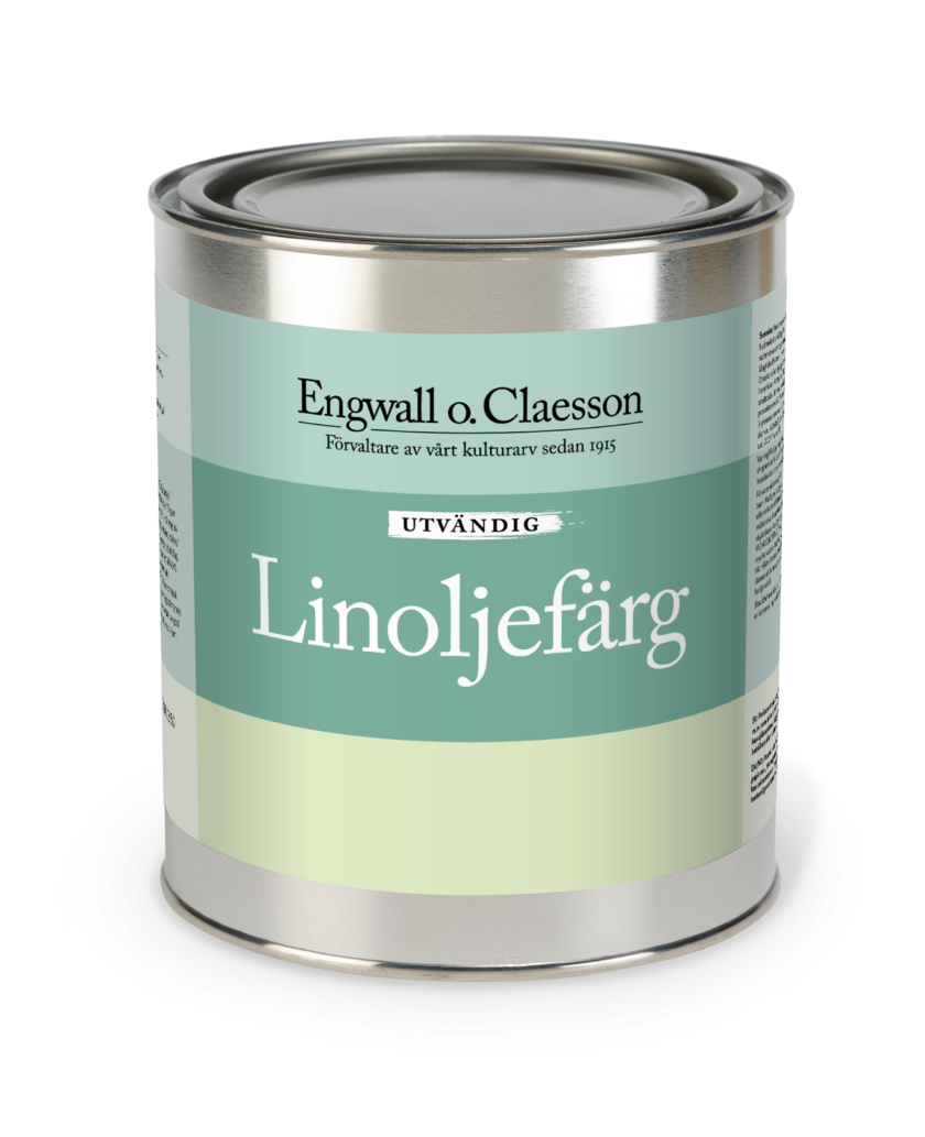 Linoljefärg utvändig 0,5 L Valfri Kulör