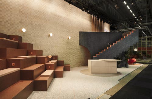 Megalit Old Brick - Våtrumsmatta