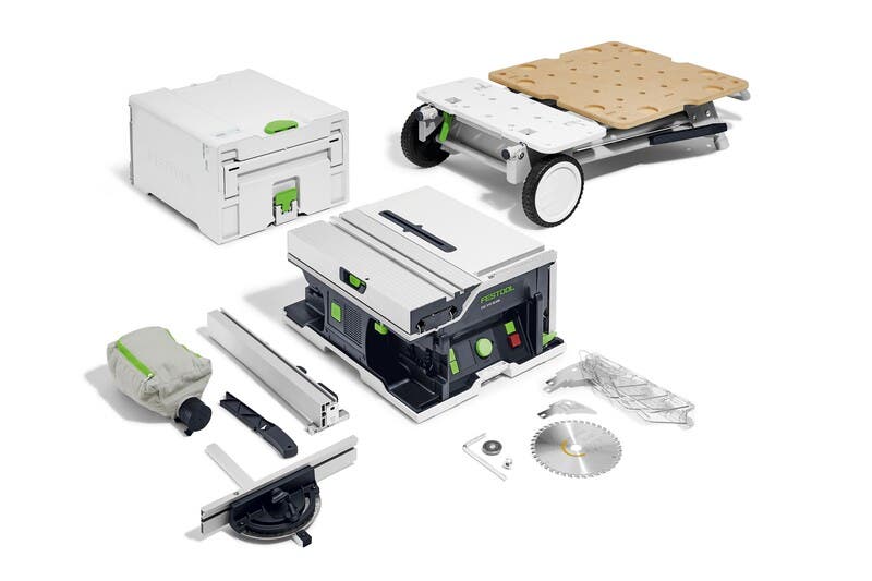 Batteridriven bordssåg CSC SYS 50 EB-Basic-Set