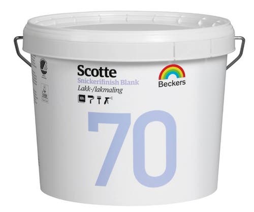 Scotte 70 Snickerifinish 3 L Vit