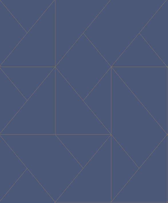 Casadeco - Subtilite Bleu Indigo Alchimie Cad