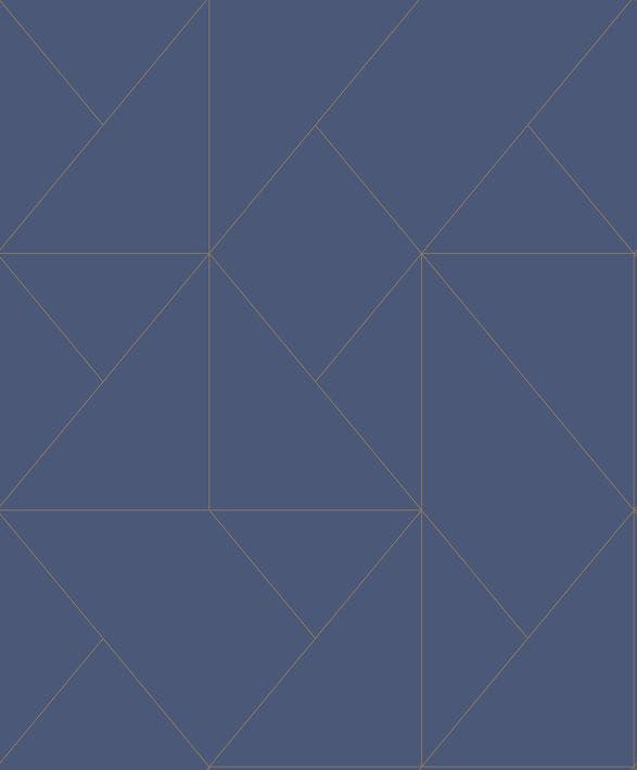 Casadeco - Subtilite Bleu Indigo Alchimie Cad