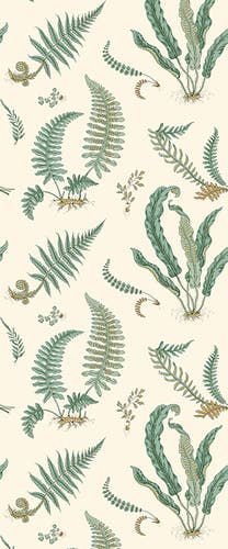 GP&J Baker - Original Ferns Verdigris BW45122-4