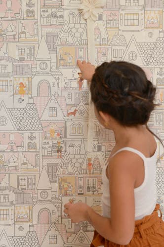 Majvillan - Wallstickers Poetry