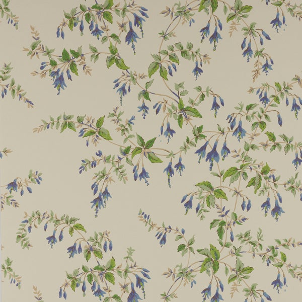 Colefax and Fowler - Fuchsia Blue/Leaf