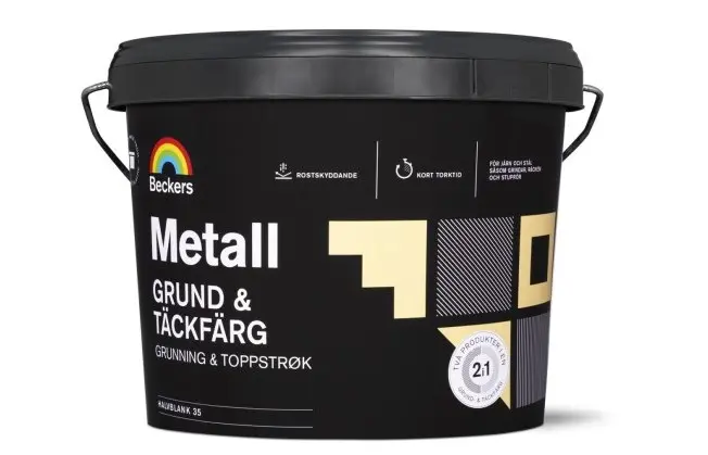 Metall Grund & Täckfärg - 3L - S3030-Y30R (Outlet)
