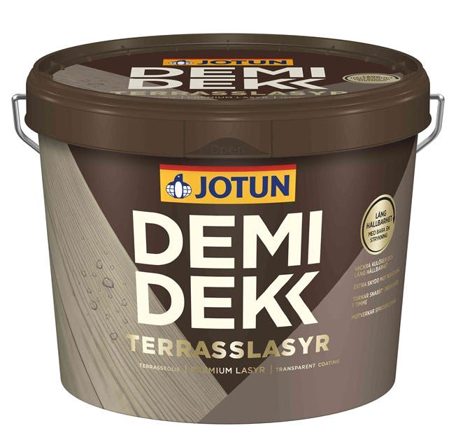 Demidekk Terrasslasyr 10 liter