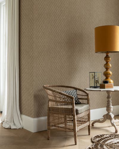 Midbec Tapeter - Ikat Textile