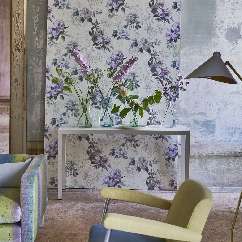 Designers Guild - Victorine Edit Florals Wallpaper