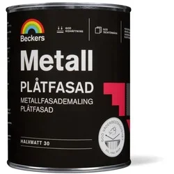 Beckers metall plåtfasad - 1L - S0502-y (Outlet)