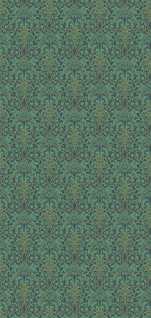 GP&J Baker - Brantwood Fritillerie Indigo Teal BW45102-5