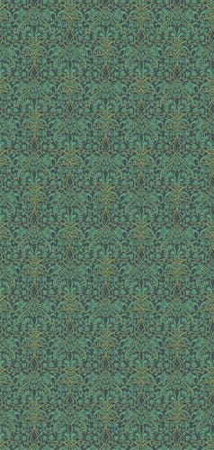 GP&J Baker - Brantwood Fritillerie Indigo Teal BW45102-5