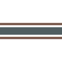 Casadeco - L'Elegante Bleu Petrole / Galons & Frises