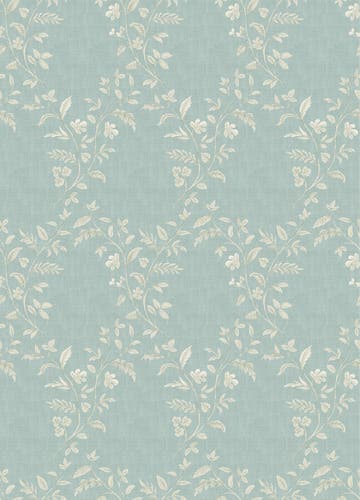 Nina Campbell - Hollingbourne Trellis Aqua