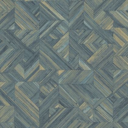 Casadeco - Paille Bleu Indigo Bali Cad