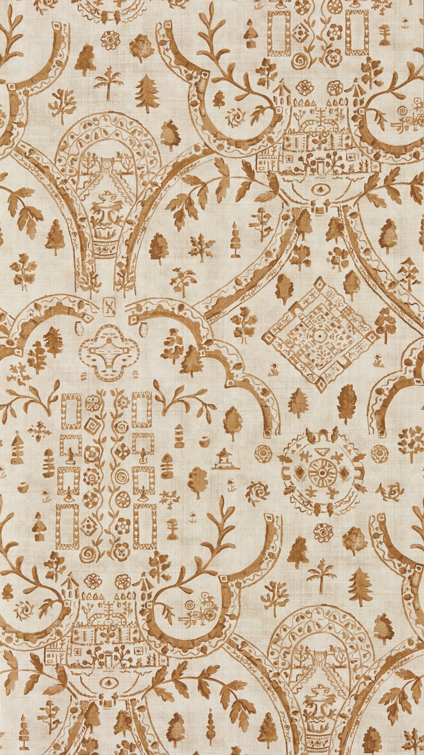 Sanderson - Topiary View Muntjac