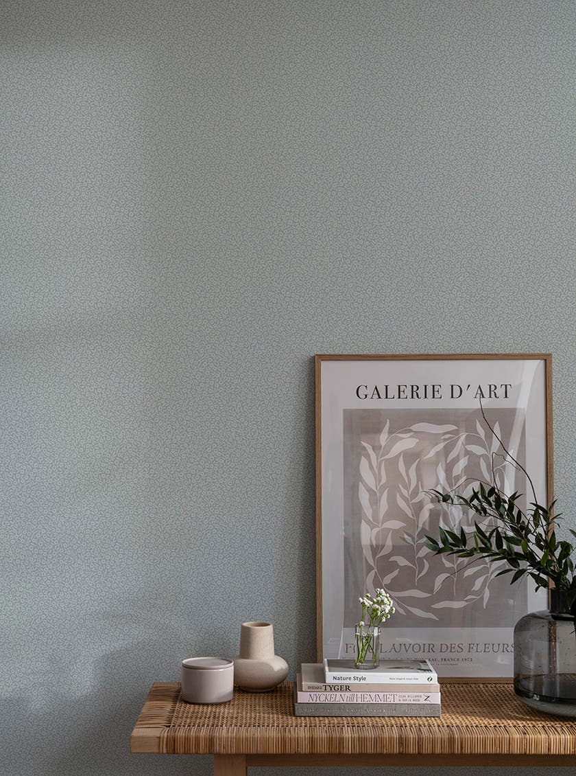 Smulan Blå Småmönstrat