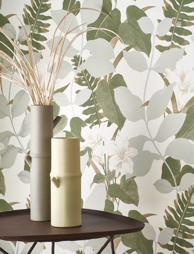 Casadeco - Royal Lily Vert Cendre Soliflore