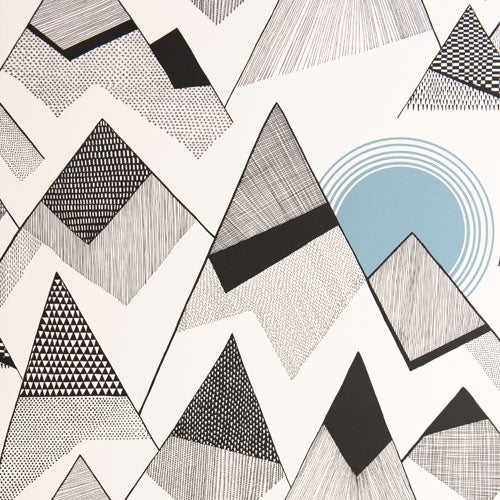 Midbec Tapeter - Mountains Moonlight