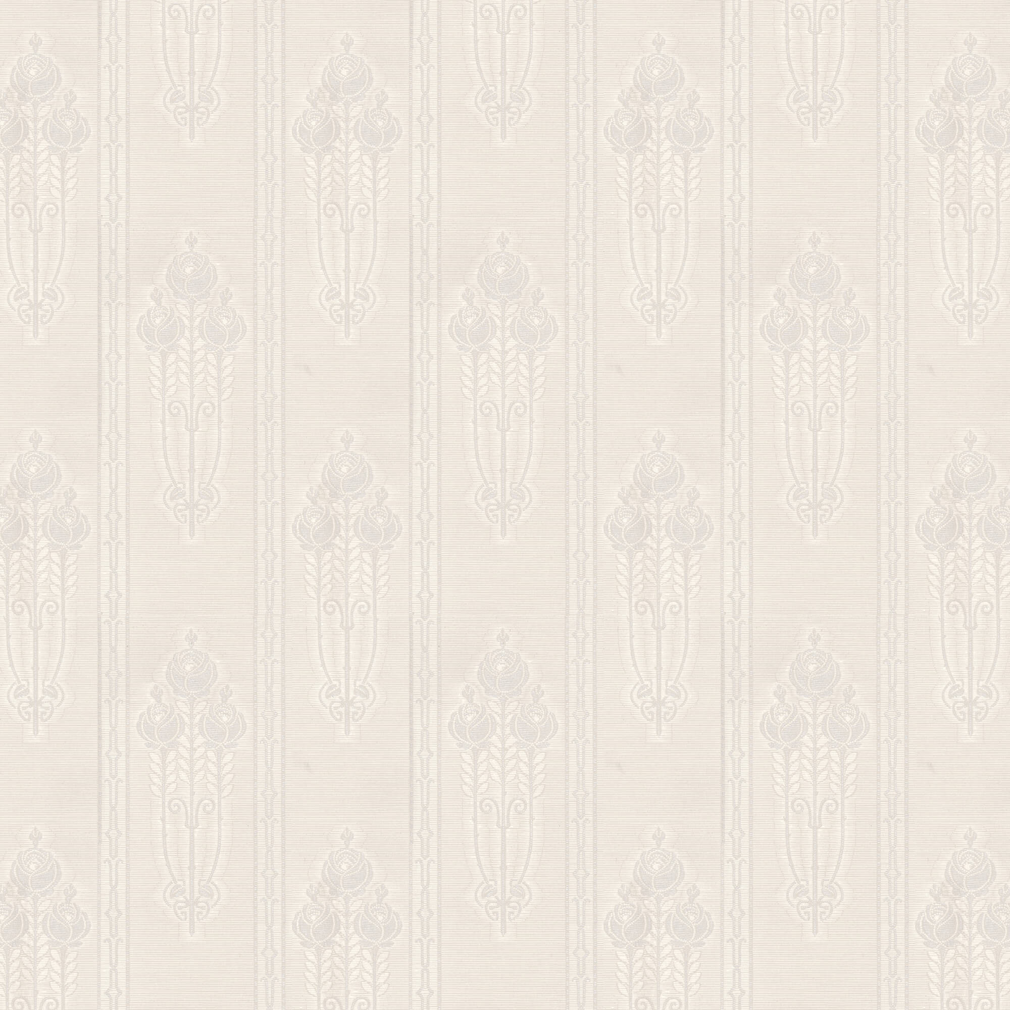 Lim & Handtryck - Jugendros - Gråvitt/Glimmer x127-12