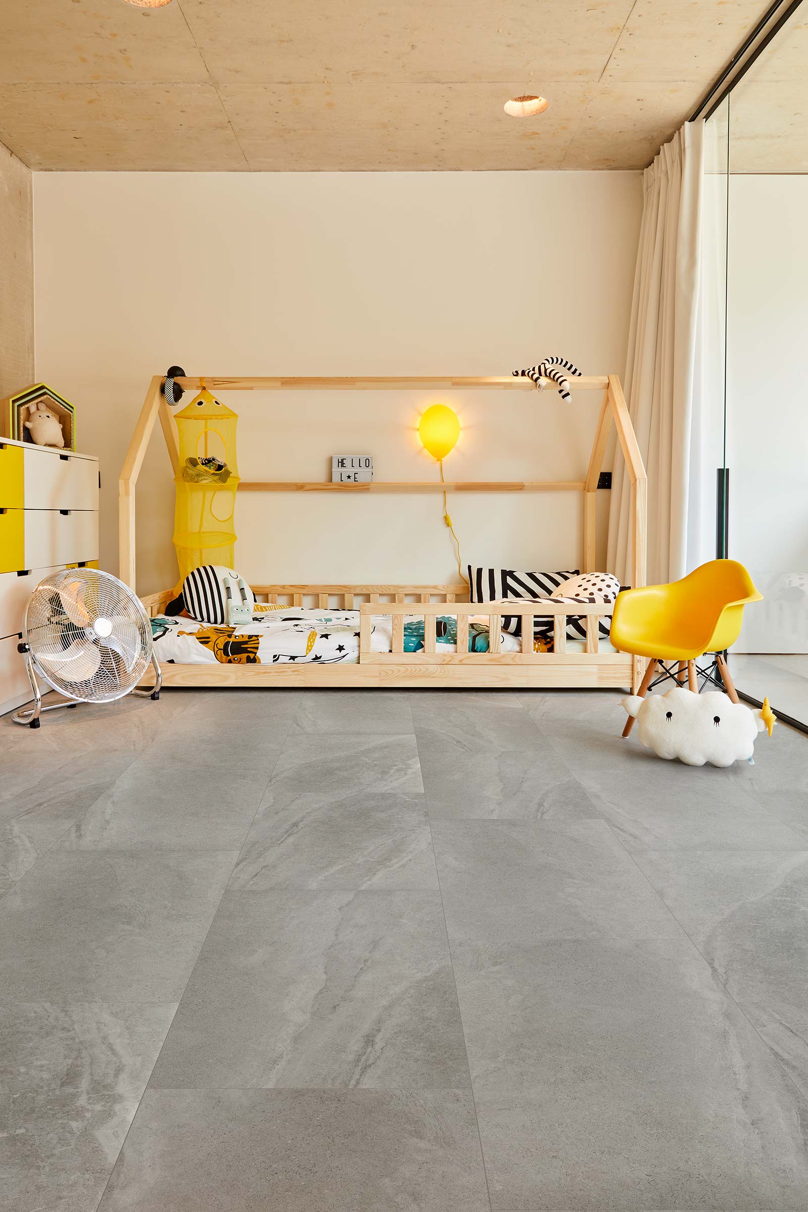 Coretec - Katla Ljusgrå 45x90