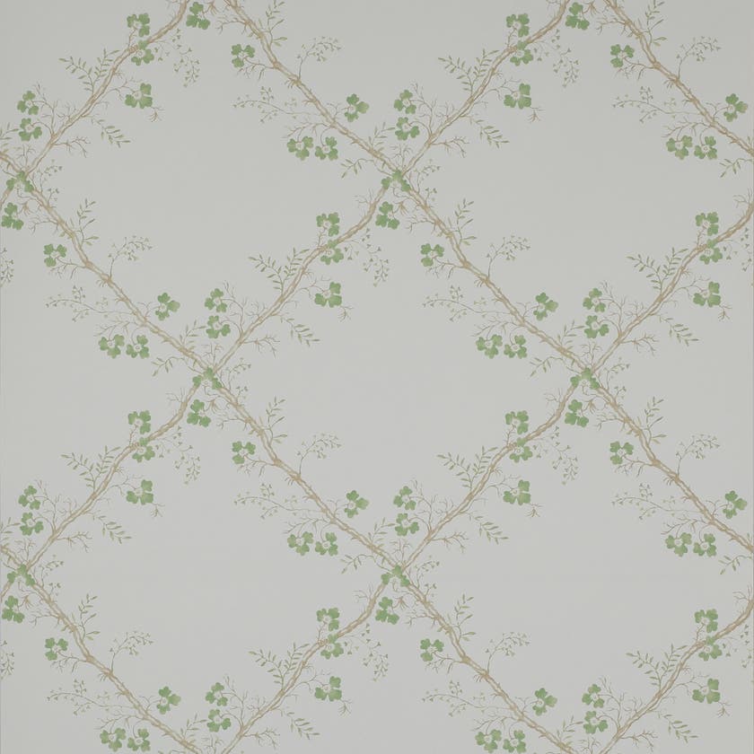 Colefax and Fowler - Trefoil Trellis Leaf