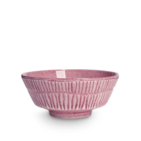 Stripes Skål 15 cm Rosa