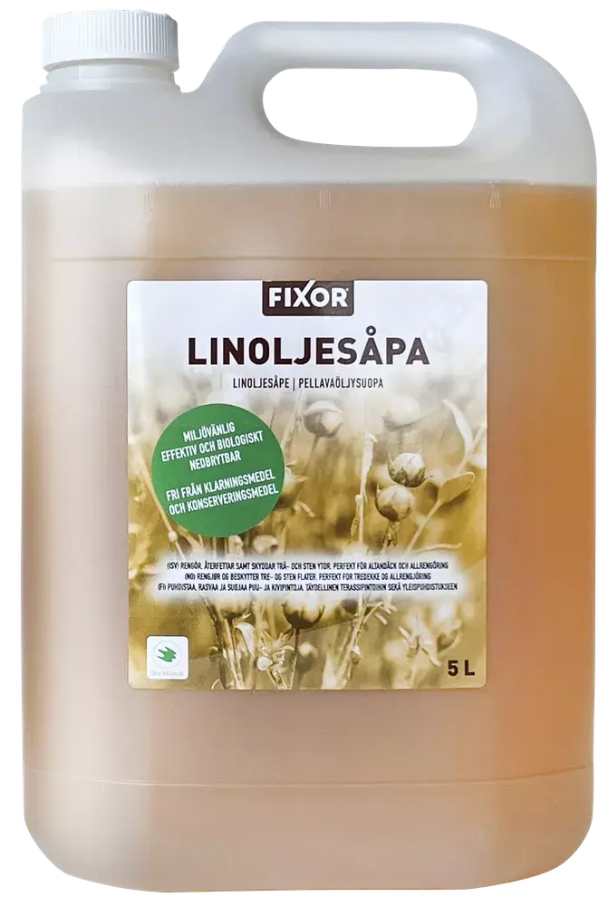 Linoljesåpa Fixor - 5L