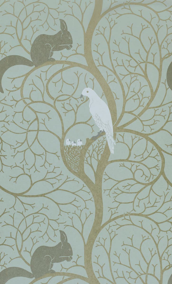 Squirrel & Dove Eggshell/ Sanderson One Sixty Wallp