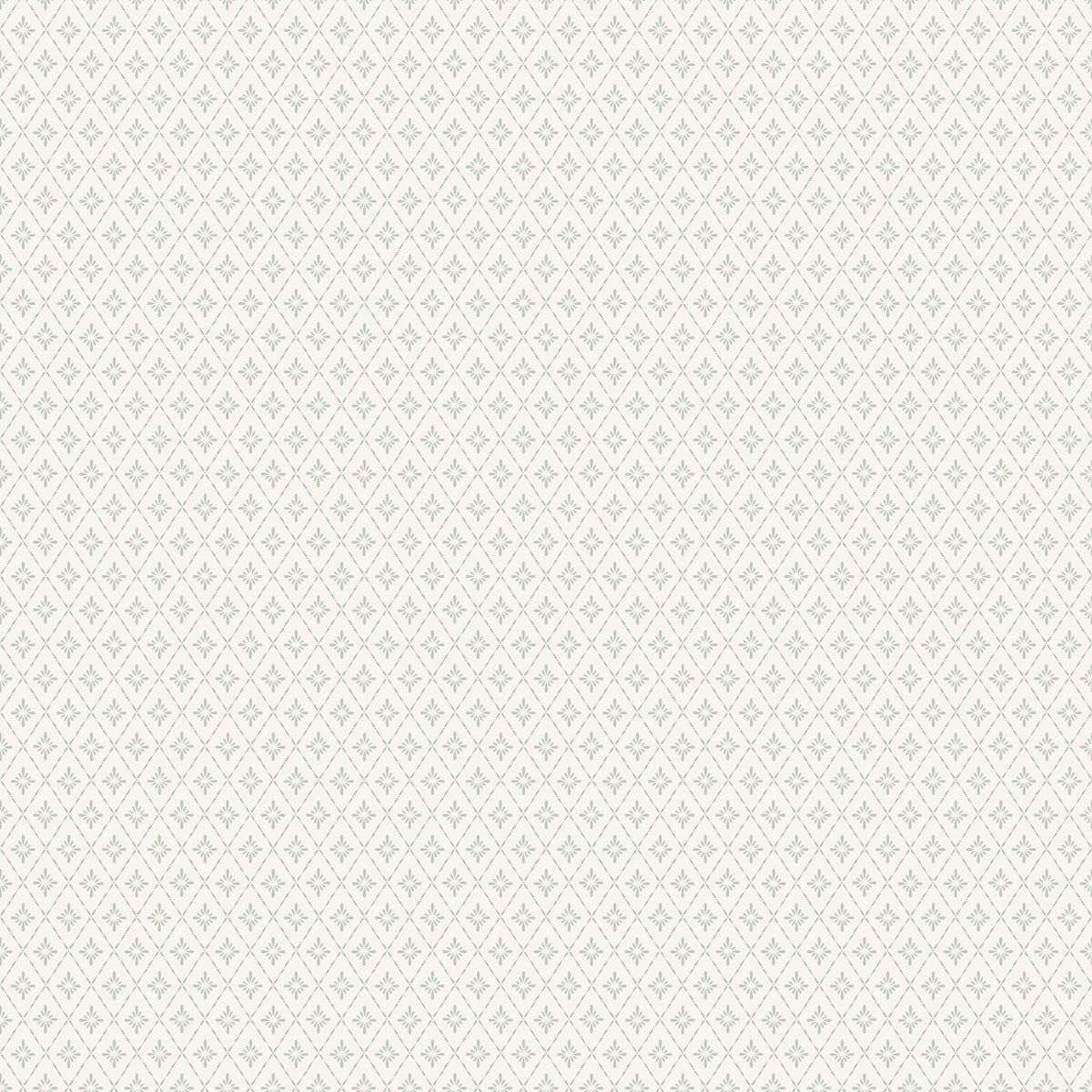 Duro - Lillstjärna Vit/Grön Småmönstrat