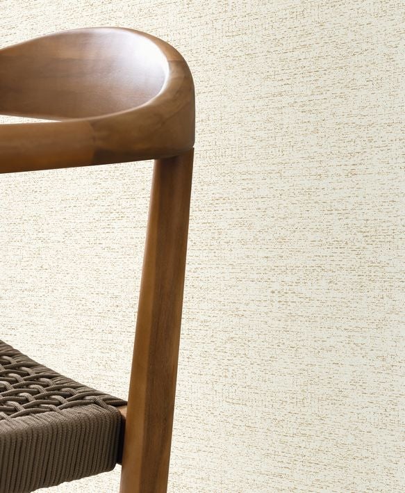 Caselio - Uni Metallise Blanc Dore Damier