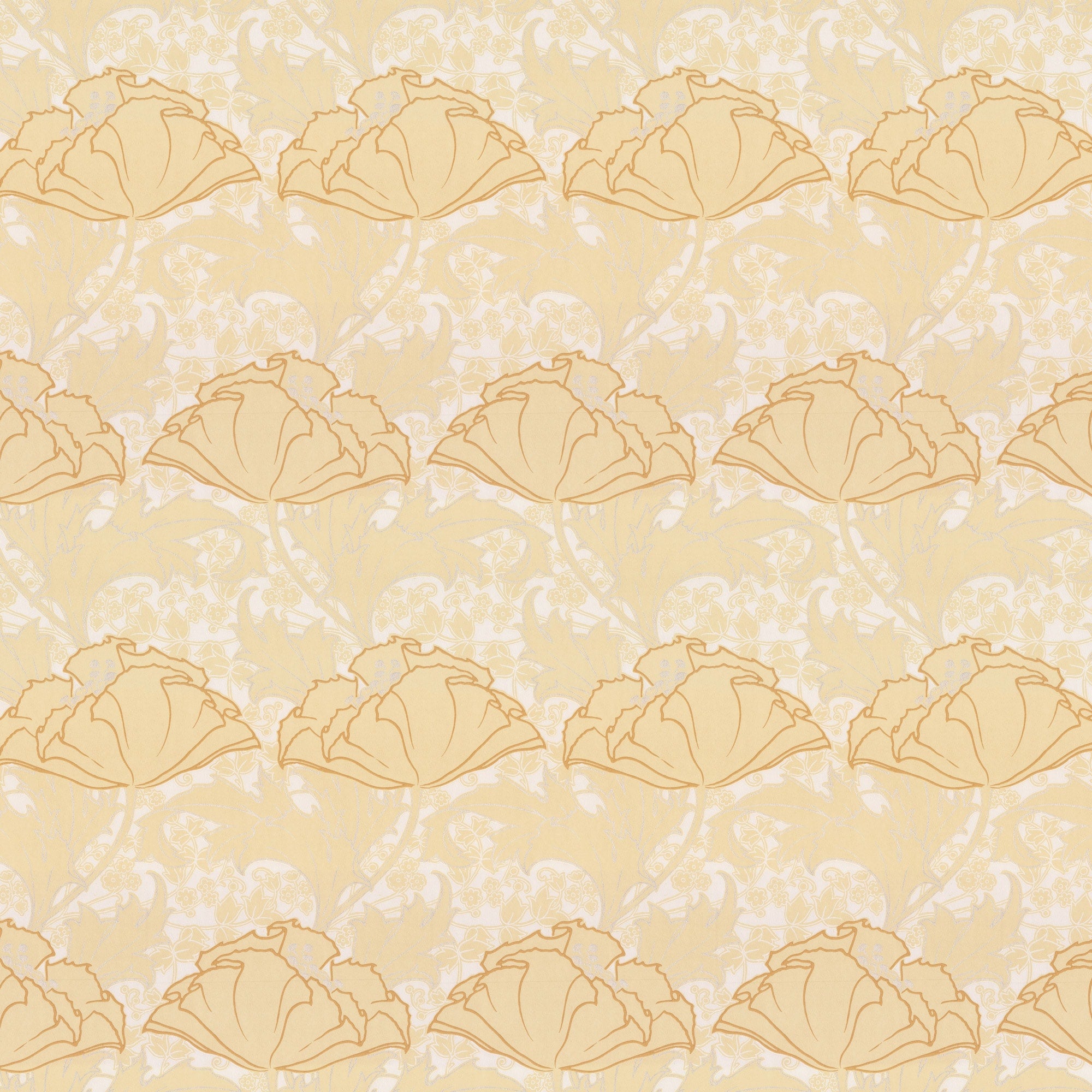 Lim & Handtryck - Berlin - Gul/Glimmer x101-50