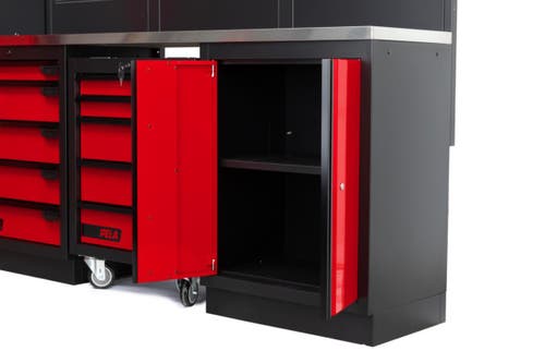 GARAGEINREDNING PELA 2.0 RÖD/SVART