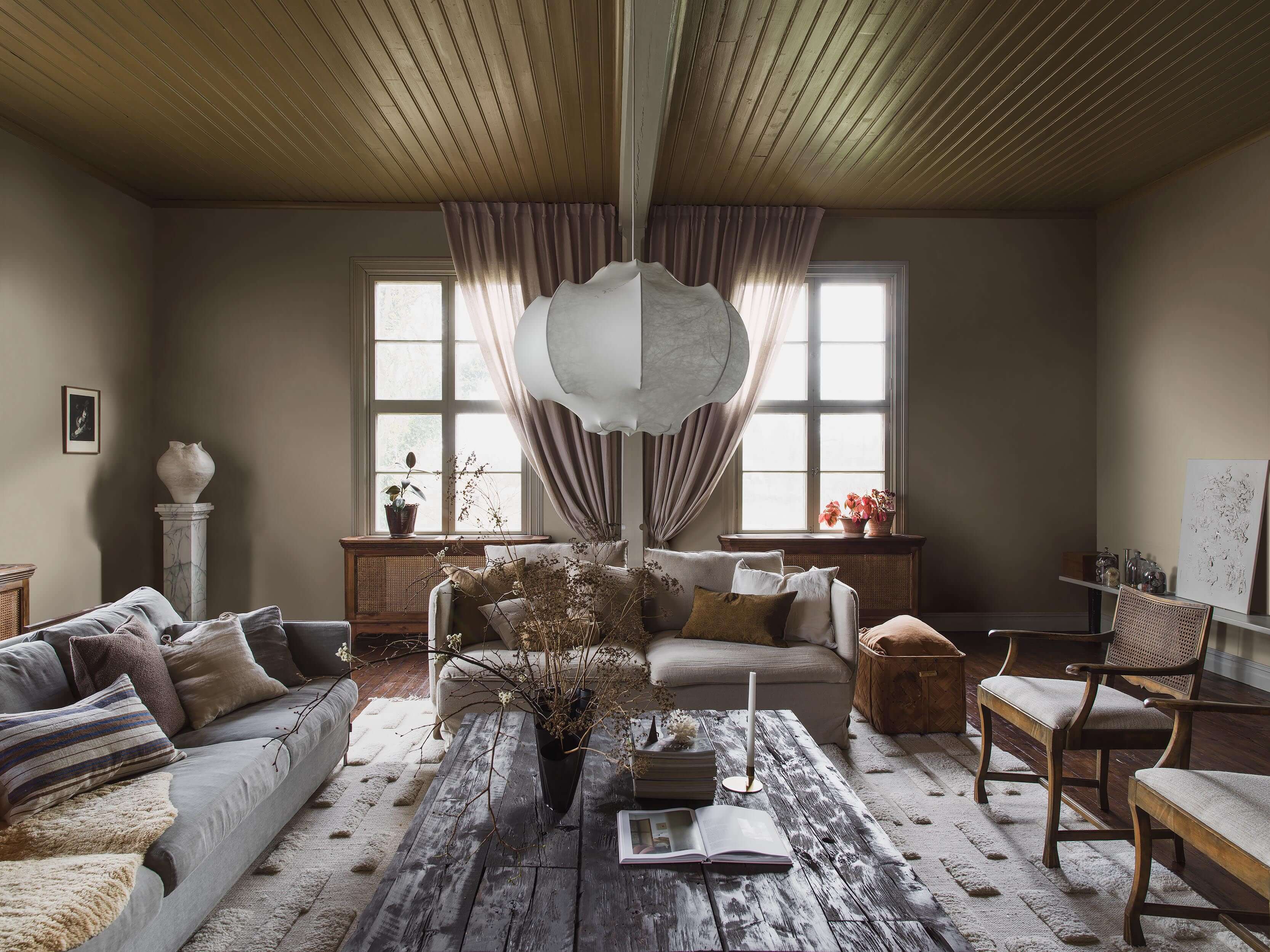 Boråstapeter - Canvas Oyster