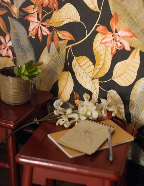 Casadeco - Delicacy Birdsong Noir / Delicacy