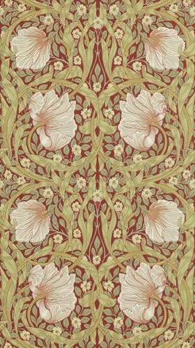 Morris & Co - Pimpernel Brick/Olive Morris 160th Anniversary