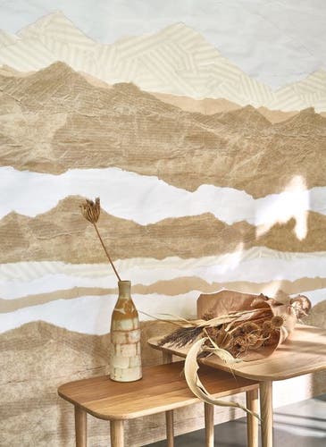 Casadeco - Dune De Papier_L Naturel Papercraft