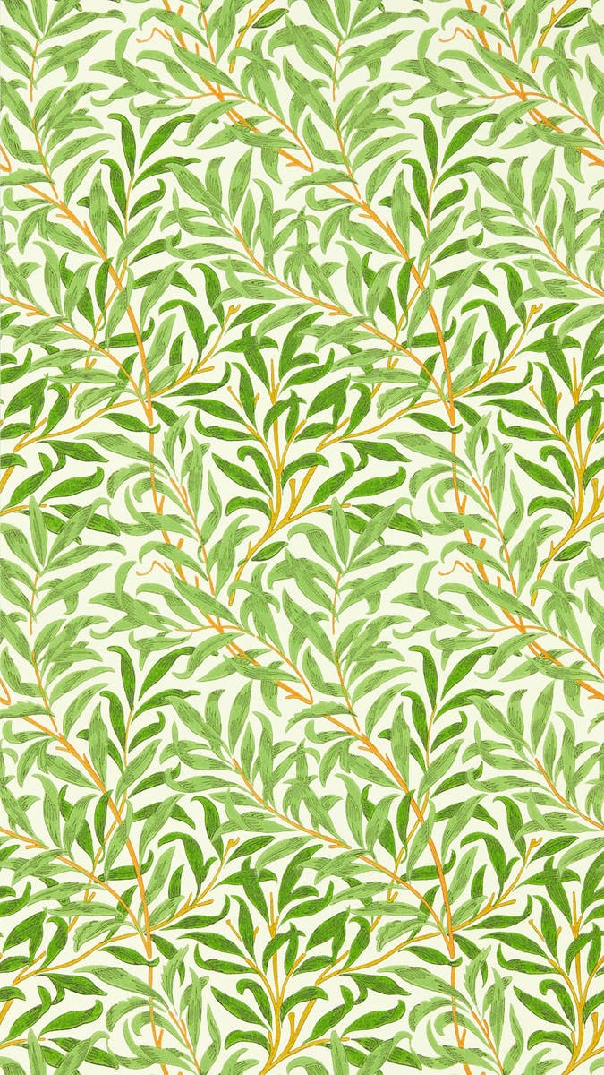 Morris & Co - Willow Bough Leaf Green Cornubia Wallpapers