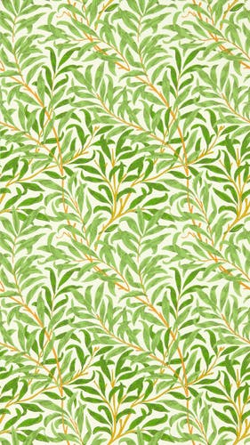 Morris & Co - Willow Bough Leaf Green Cornubia Wallpapers
