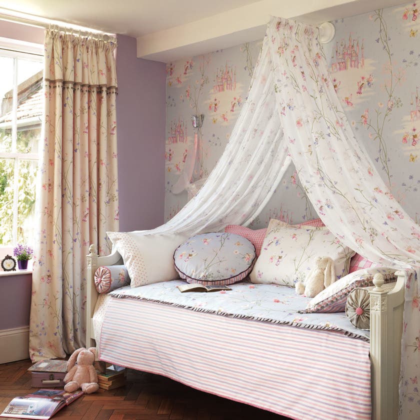 Fairy Castle Pink Abracazoo Wallpapers