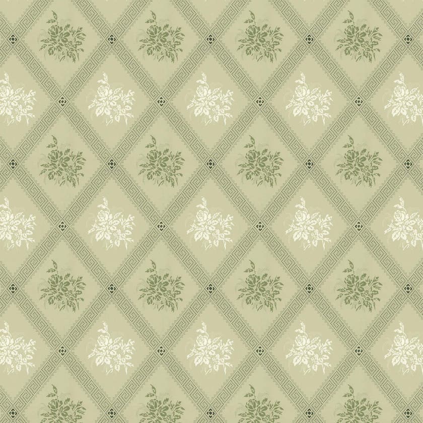 Lim & Handtryck - Karoline - Ljusgrön/grön K12-54