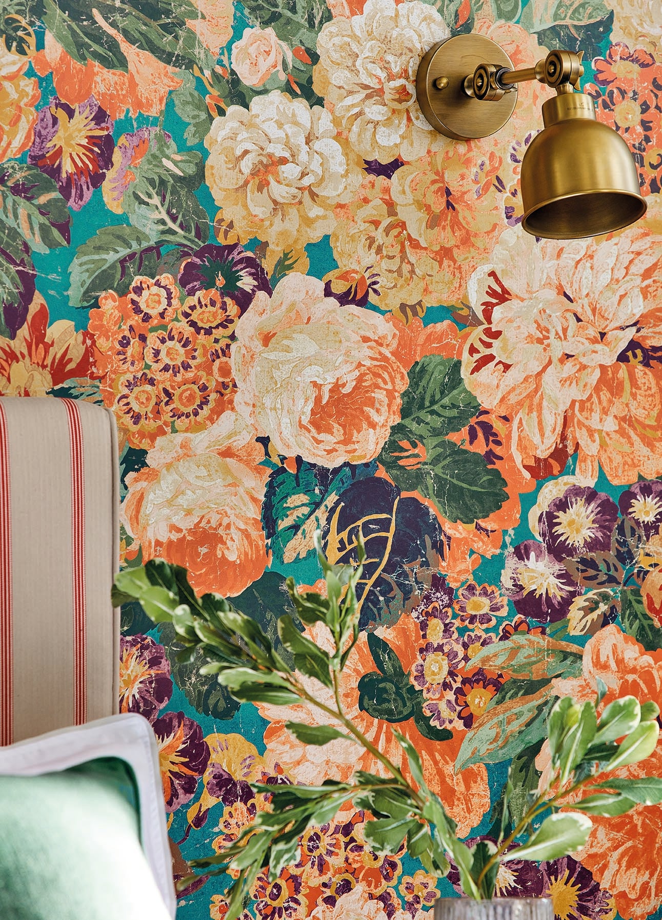 Sanderson - Very Rose and Peony Kingf Sanderson One Sixty Wallp