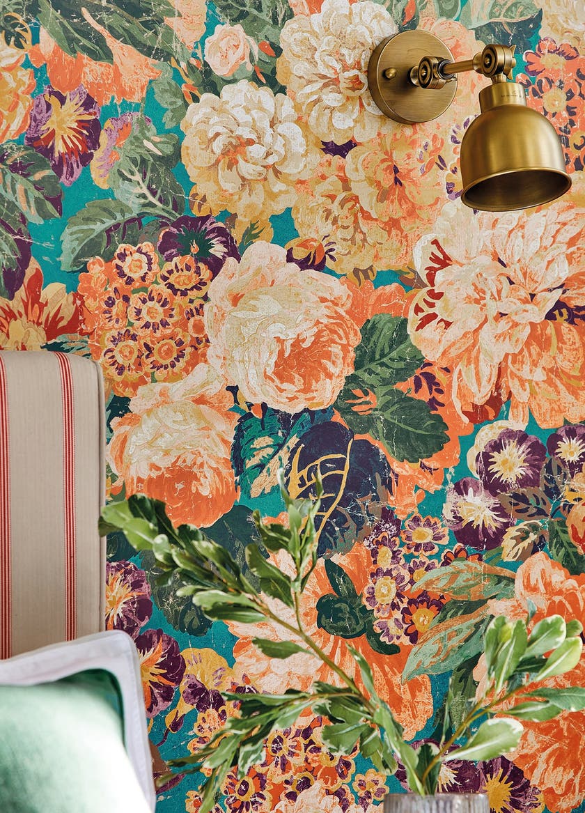 Sanderson - Very Rose and Peony Kingf Sanderson One Sixty Wallp
