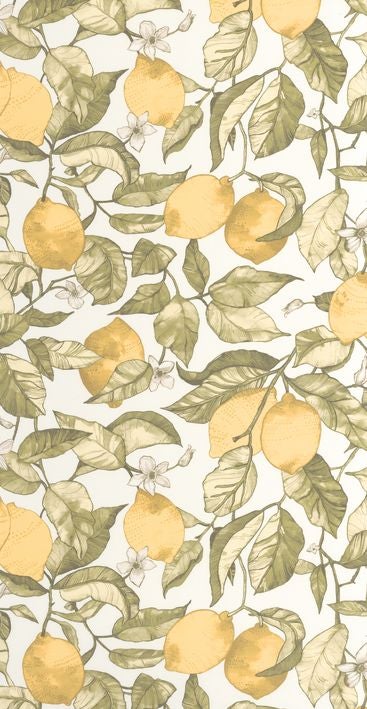 Casadeco - Lemon Tree Jaune Citron / Soliflore