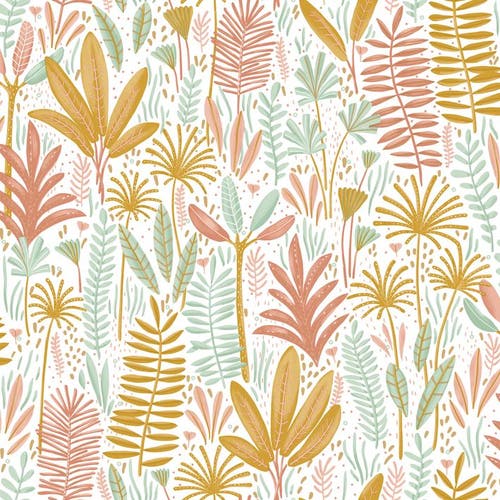 Caselio - Herbes Folles Multicouleu Les Mini Mondes